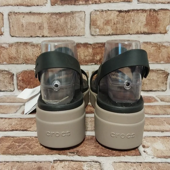 🆕️brand New With Tags 2023 Crocs brooklyn Low Wedge - Picture 4 of 10